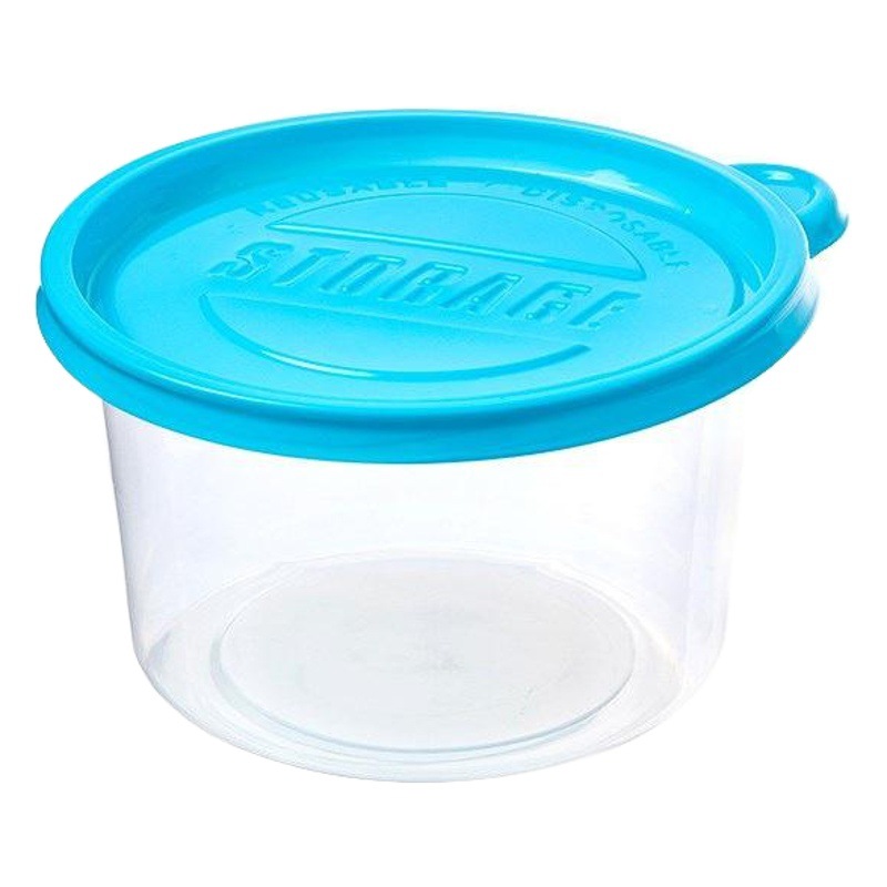 Round Fruit Fishing Packaging Box Disposable Lunch Box Soup Bowl Taro Ball Roasted Grass Jelly Dessert Food Takeaway Packaging Bowl