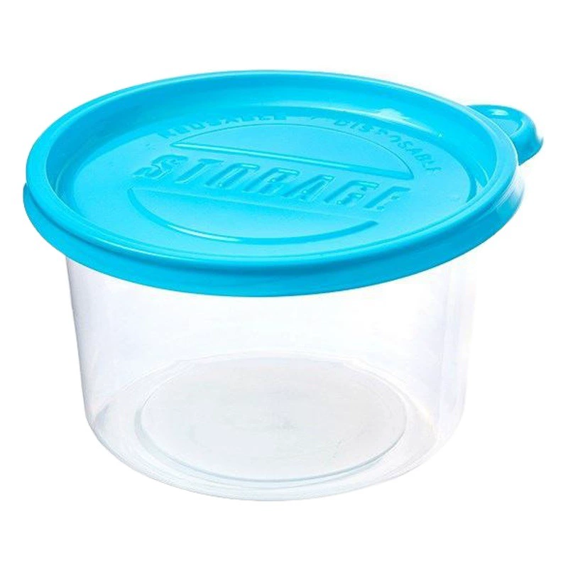 Круглая упаковка для рыбалки с фруктами одноразовая коробка для завтрака миска для супа Таро круглая тушеная сказочная трава десерт еда на вынос упаковка Чаша