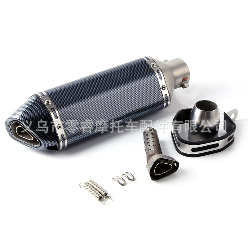 Motorcycle Modification Exhaust Pipe Suitable for Suzuki Gsx-R150 2017-2021 Stainless Steel Front Section Full Section