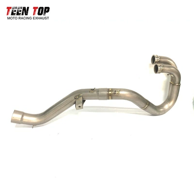 Suitable for four-stroke off-road Motorcycle exhaust pipe - titanium-alloy-original-color
