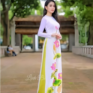 Improved Ao Dai Cheongsam New Retro Slim Chinese Two-Piece Vietnamese Dress Long Dress Catwalk Suit