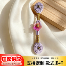 新款盘扣旗袍盘扣中国风国潮服饰手工钉珠装饰纽扣编织盘扣