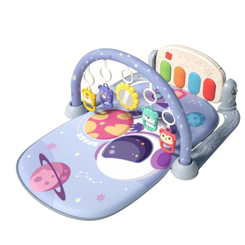 Estante de fitness pedal bebé 0-36 meses bebé educación temprana juguete juego estera transfronteriza