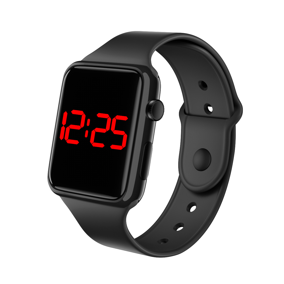 Reloj electrónico LED cuadrado, pulsera deportiva para estudiantes, venta al por mayor