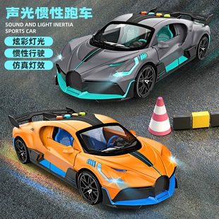 Инерционная модель спорткара 1:18 с открытыми дверями 3–6 лет