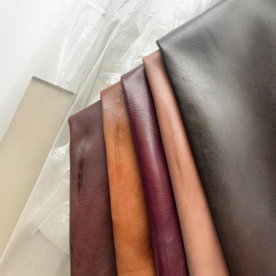 现货直销進口頭層真牛皮手工鞋材箱包皮具表带手账手机壳手工DIY