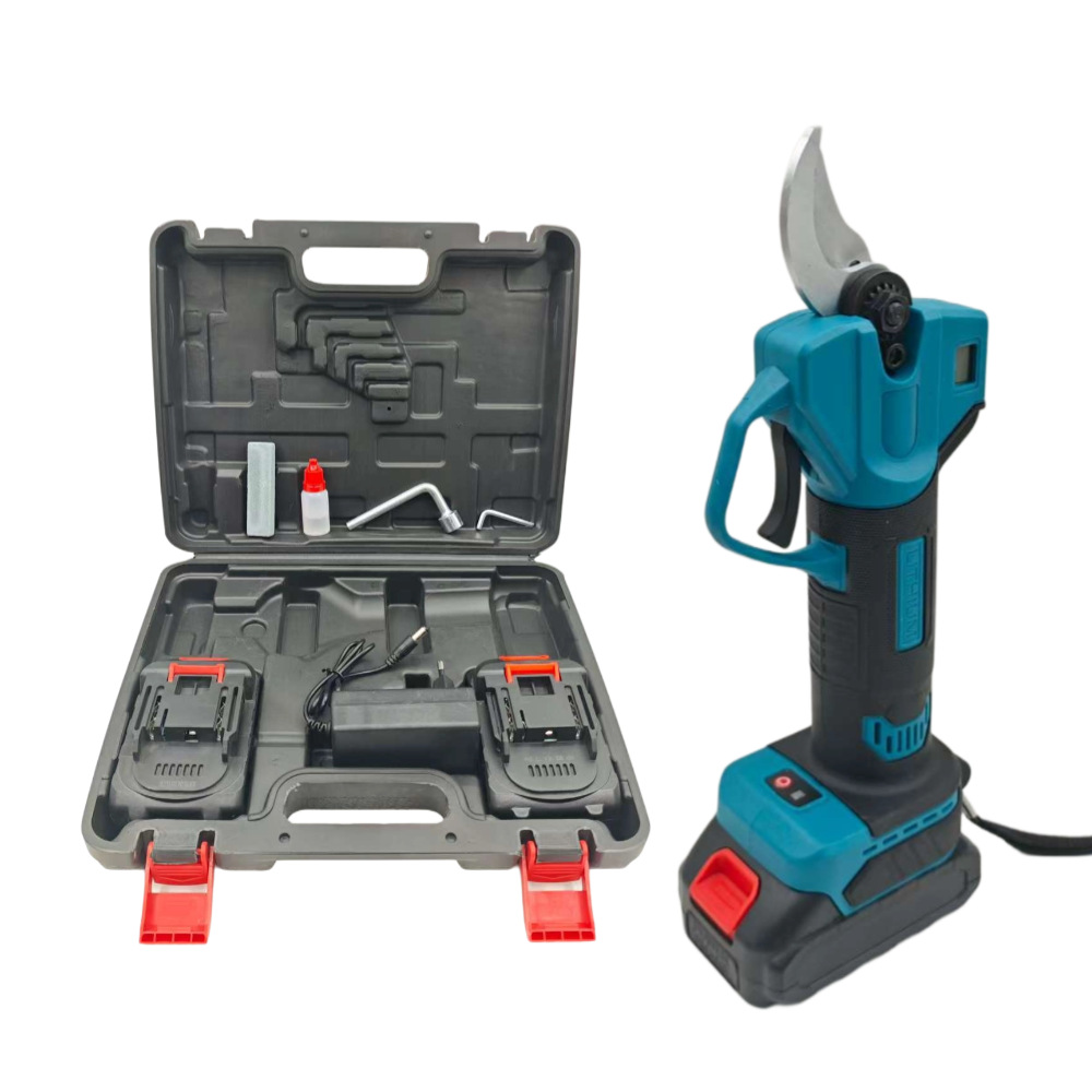Directo de fábrica sin escobillas de litio recargable tijeras de jardín tijeras de poda tijeras de árboles frutales rama poda tijeras