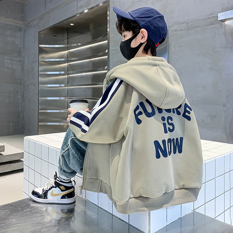 Children's Clothing Boys' Autumn Baseball Jacket 2025 Spring and Autumn New Stylish Autumn Boys' Trendy for Older Children