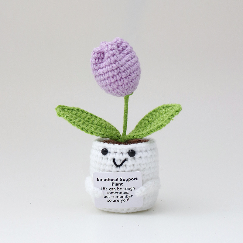 튤립 단꽃 연보라색 04호 새싹녹색잎 48호 68표백냄비