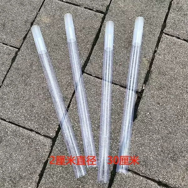 30 cm transparent tube plus link (10 roots)