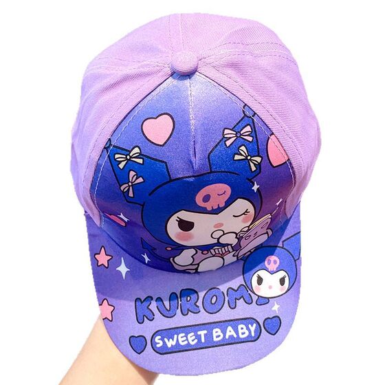 New Children's Spring and Autumn Cartoon Baseball Cap Culomi Cap Summer Sanrio Girls Little Boy Sunshade