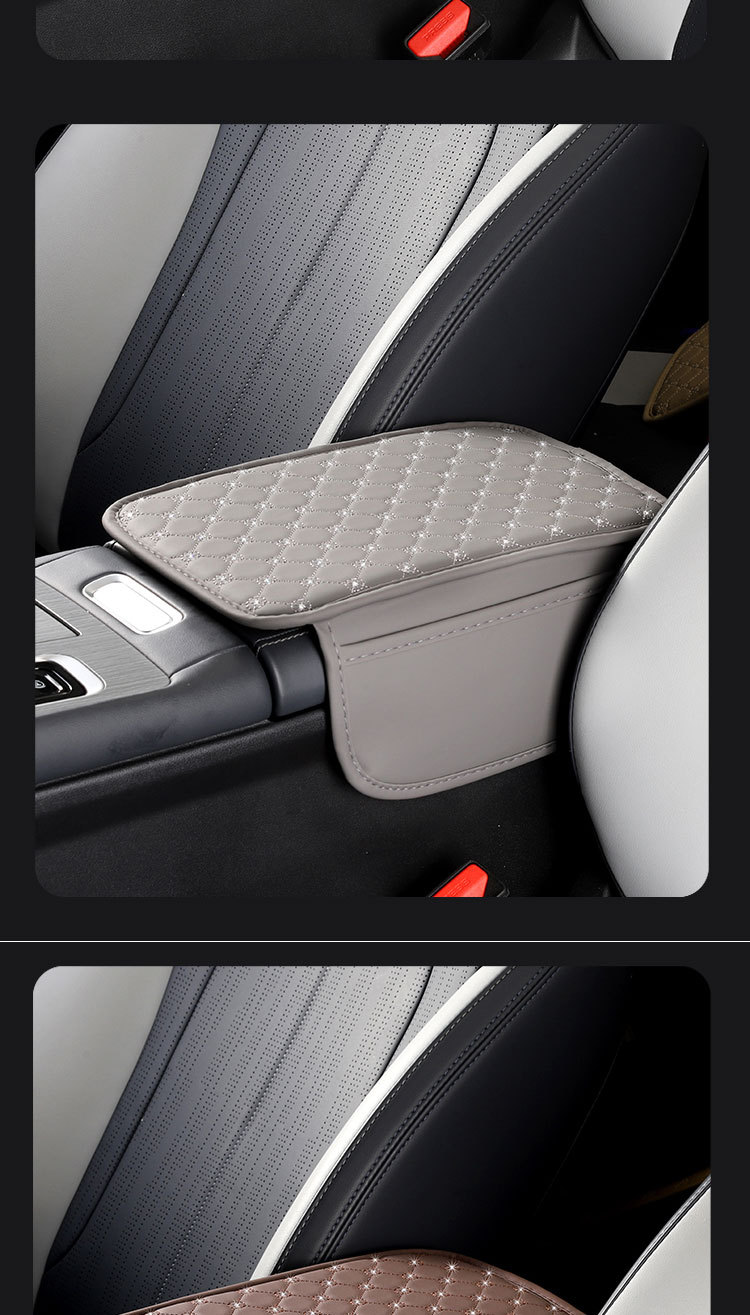 Human body aesthetics design, car armrest box heightening pad, direct supply from the source factory, wholesale for cross-border e-commerce, and drop shipping services