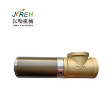 EPS泡塑机械设备配件半自动直角气动排污阀不锈钢黄铜螺纹排水阀