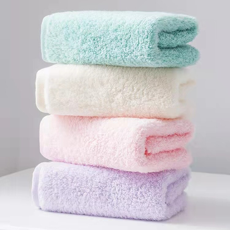 Wholesale gold cotton nurse face towel MY1010W ecological grade pure cotton Cloud soft skin-friendly towel