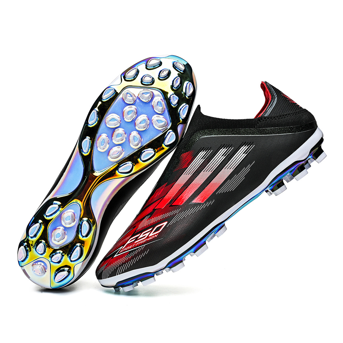 Fußballschuhe Für Jugendliche Mit Stollen Rutschfest Und Robust_voghion.com