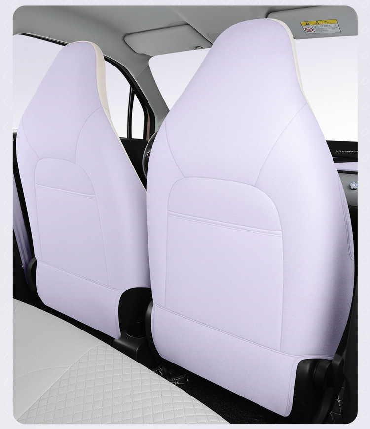 New zero run T03 special seat cover to3 four seasons GM seat cushion all-inclusive linen fabric seat cover cartoon