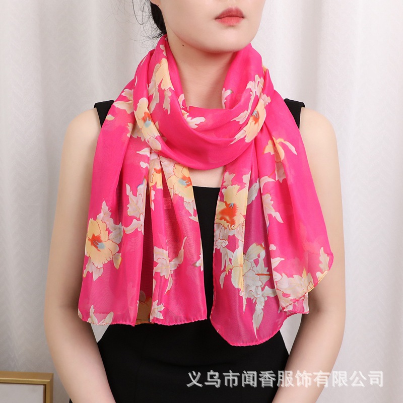 Fashionable elegant shiffon universal light and thin cloak