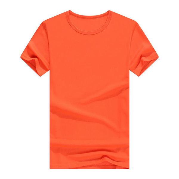 Summer quick dry T-shirt with a round collar
