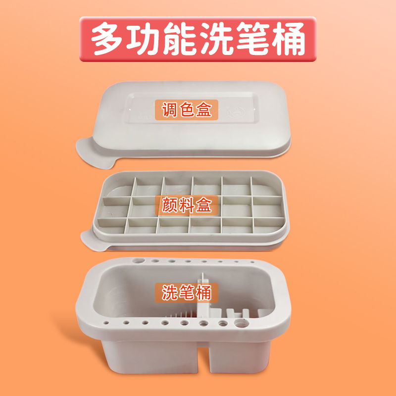 Herramientas de pintura facial para niños, drama escénico, maquillaje corporal, crema de pintura profesional, pintura facial soluble en agua