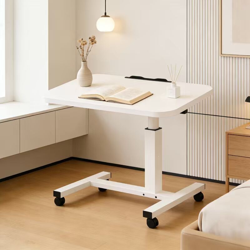 Bedside table, movable height-adjustable table, foldable bed computer table, lazy bedroom student writing desk, fairy dressing table Bedside table, movable height-adjustable table, foldable bed computer table, lazy bedroom student writing desk, fairy dressing table