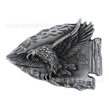 展翅老鹰合金皮带扣装饰扣男士腰带头