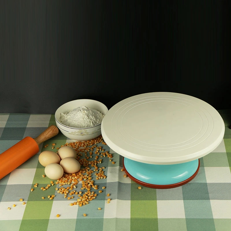 Поворотный стол для торта из стали и пластика Украшение торта Поворотный стол 12-дюймовый стол для украшения