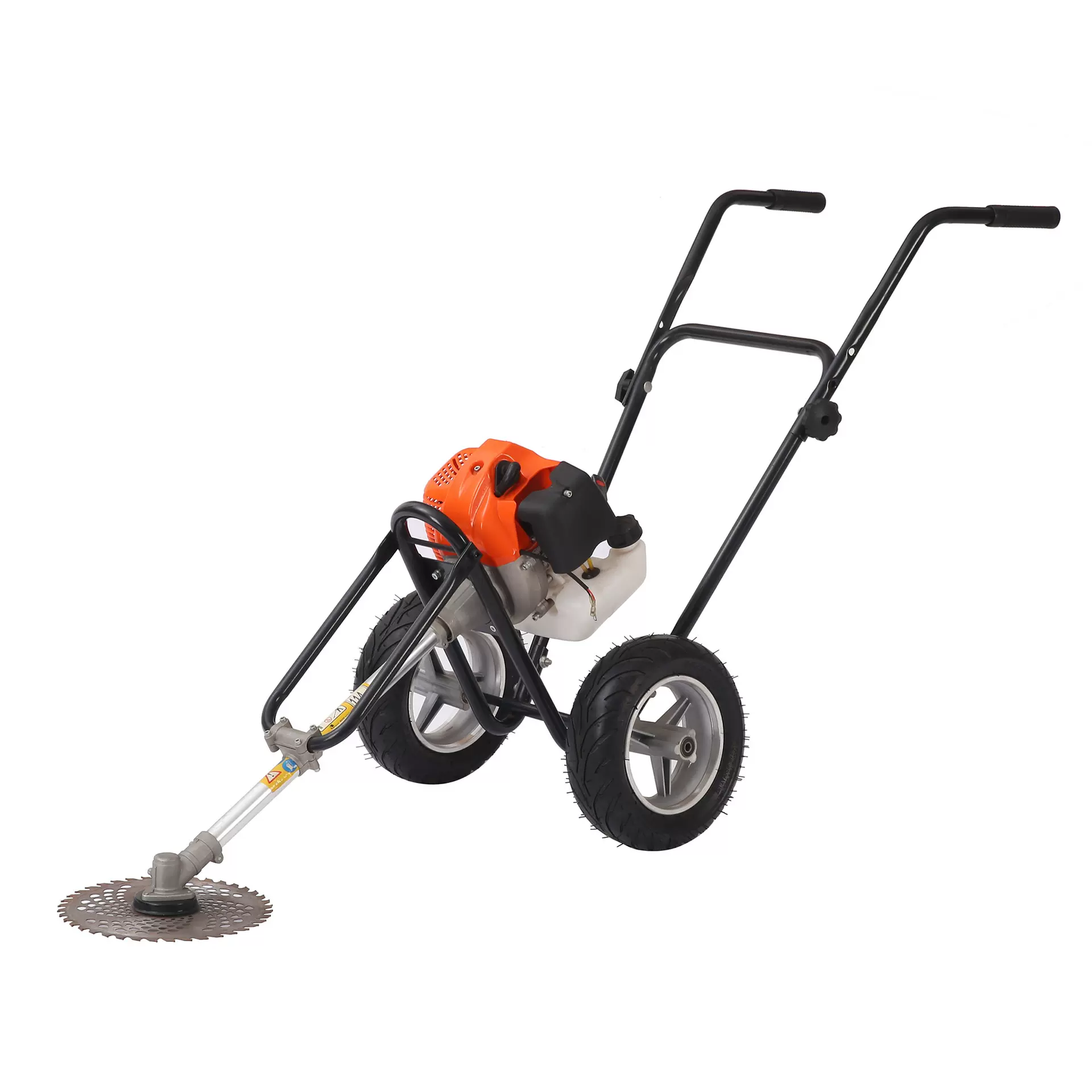 跨境汽油多功能除草机手推式汽油割草机农用果园园林除草神器批发