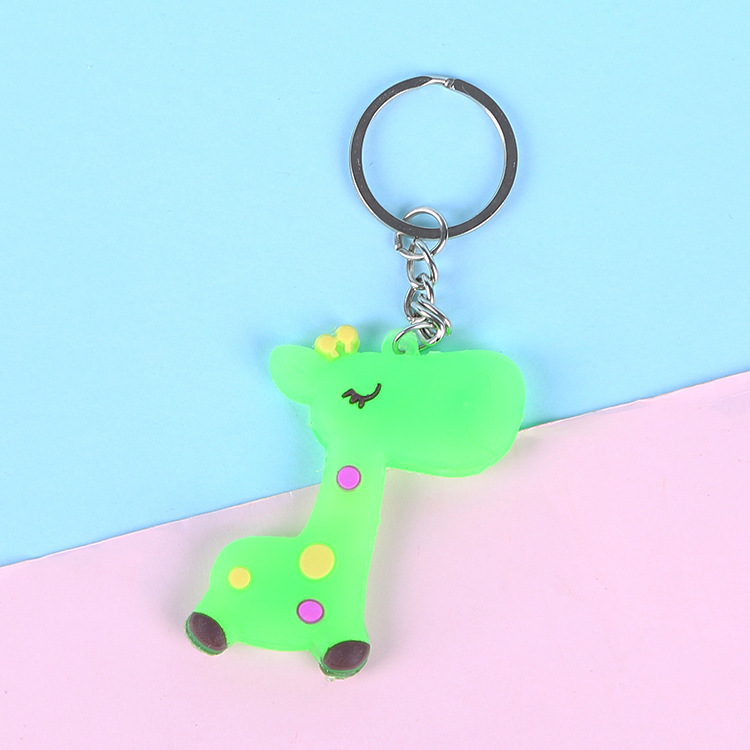 17 green giraffe