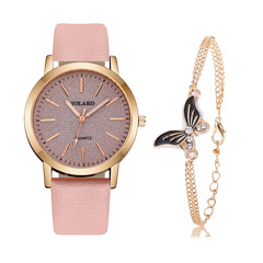 Simple fashion women's watch with diamond inlay for foreign trade, popular brand, niche style, retro quartz gold trendy watch for wholesale