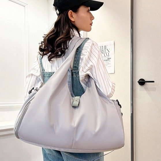 Oxford bag, sports and fitness bag, hand luggage bag, wear-resistant, large-capacity storage travel bag, yoga bag, lightweight
