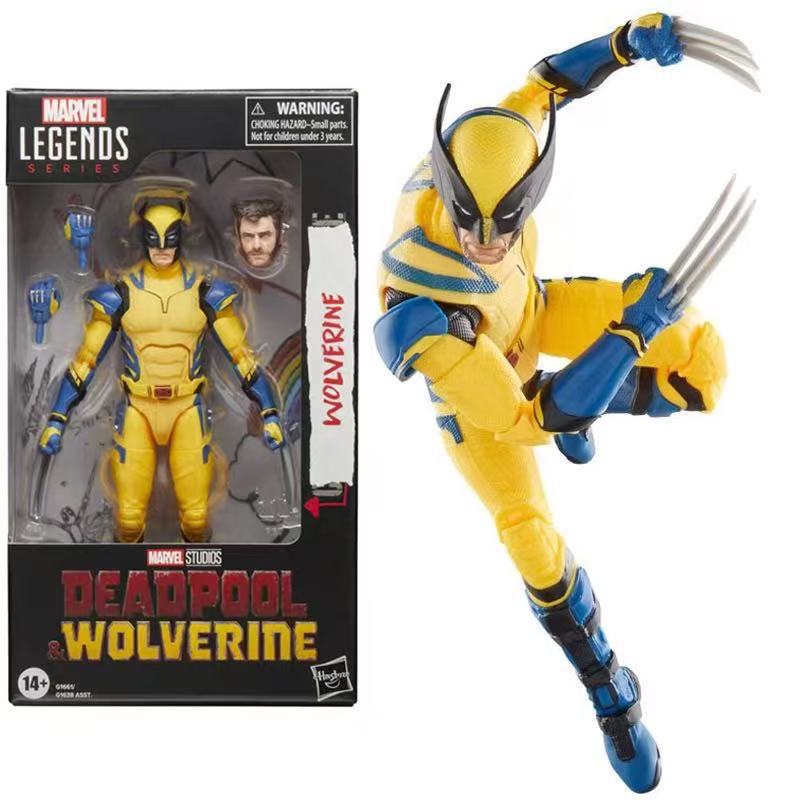 Movable yellow minifigure