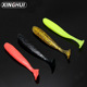 4 PCS Paddle Tail Fishing Lure Soft Baits Black Drum Mangrove Jack Fresh Water Fishing Lure