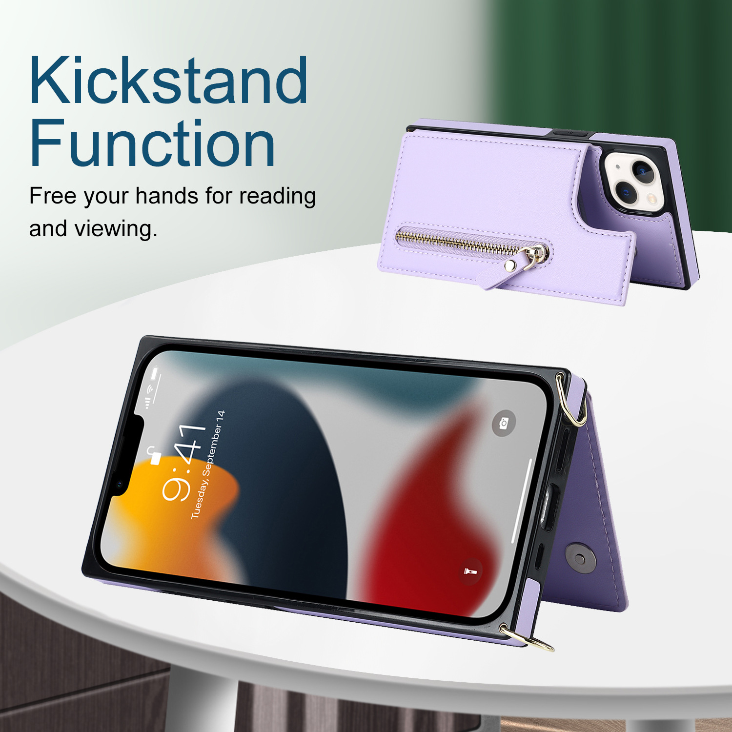 Handyhülle Aus Leder Für Iphone Pro Umhängetasche Mit Band_voghion.com