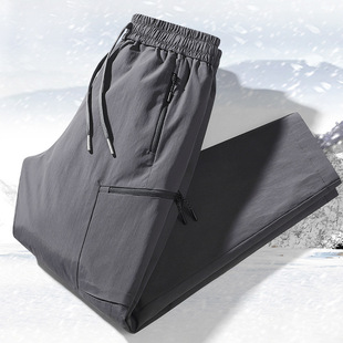 Winter 90% White Duck Down Pants Men's Outdoor Thickened Workwear Pants Warm New National Standard Down Pants Men's