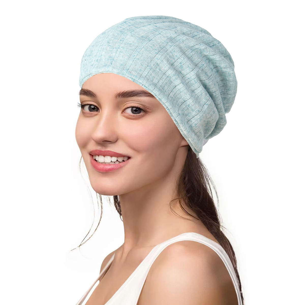 Fashionable breathable soft hat for men and women to go out, European style
