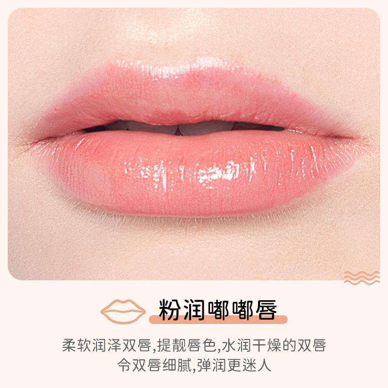 Fanzhen colorido sabor a frutas bálsamo labial hidratante anti-agrietamiento cuidado de los labios pequeño bálsamo labial portátil al por mayor