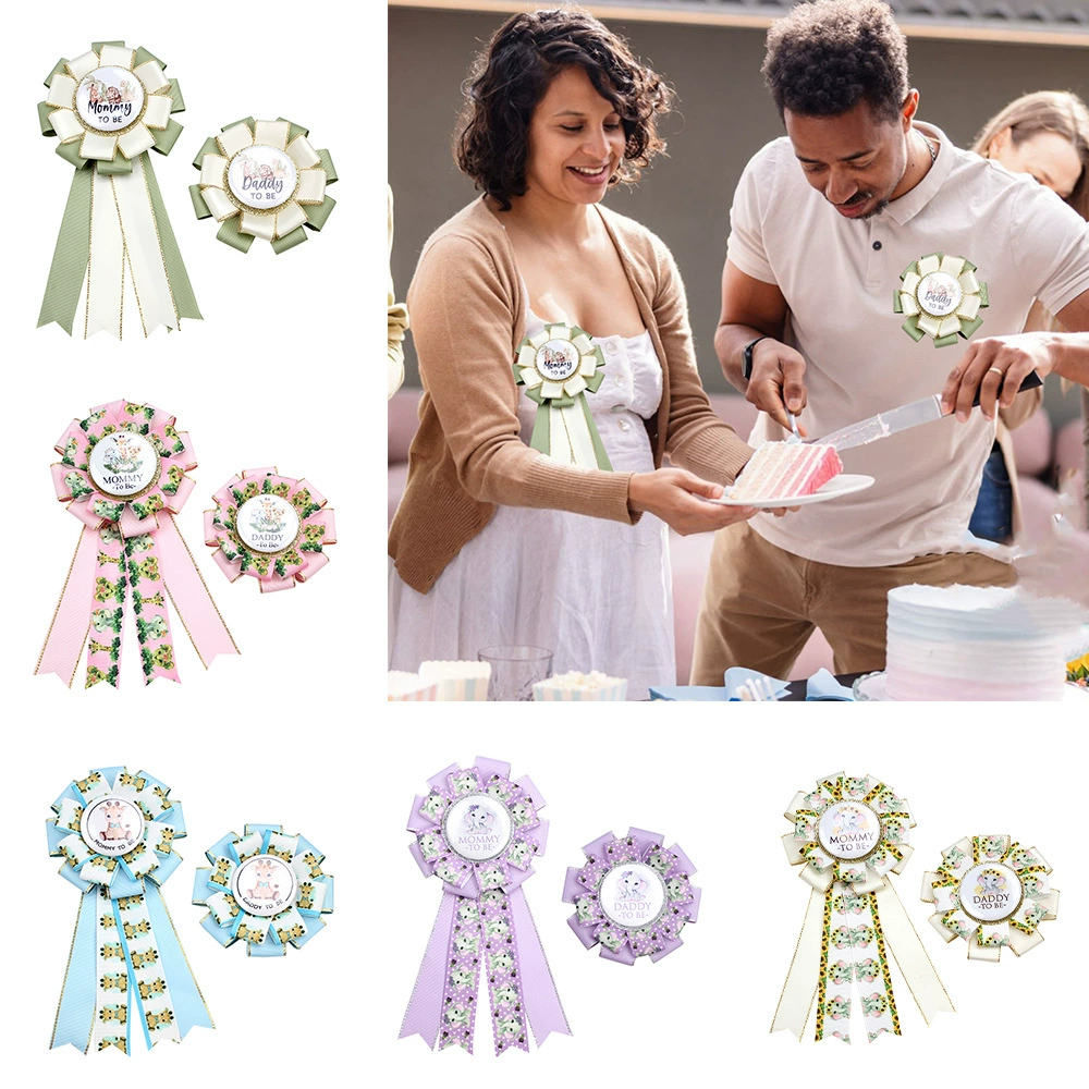 Значок для baby shower, новинка, тема животные, значок «мама в ожидании», новинка 2025