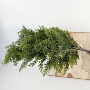 Tree pine pine needle beauty pine podocarpus simulated plant decoration green plant wall indoor and outdoor simulated green plant pine and cypress