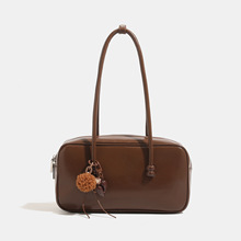 2025新款女包复古油蜡皮包包女新款跨境 单肩腋下包手提波士顿包