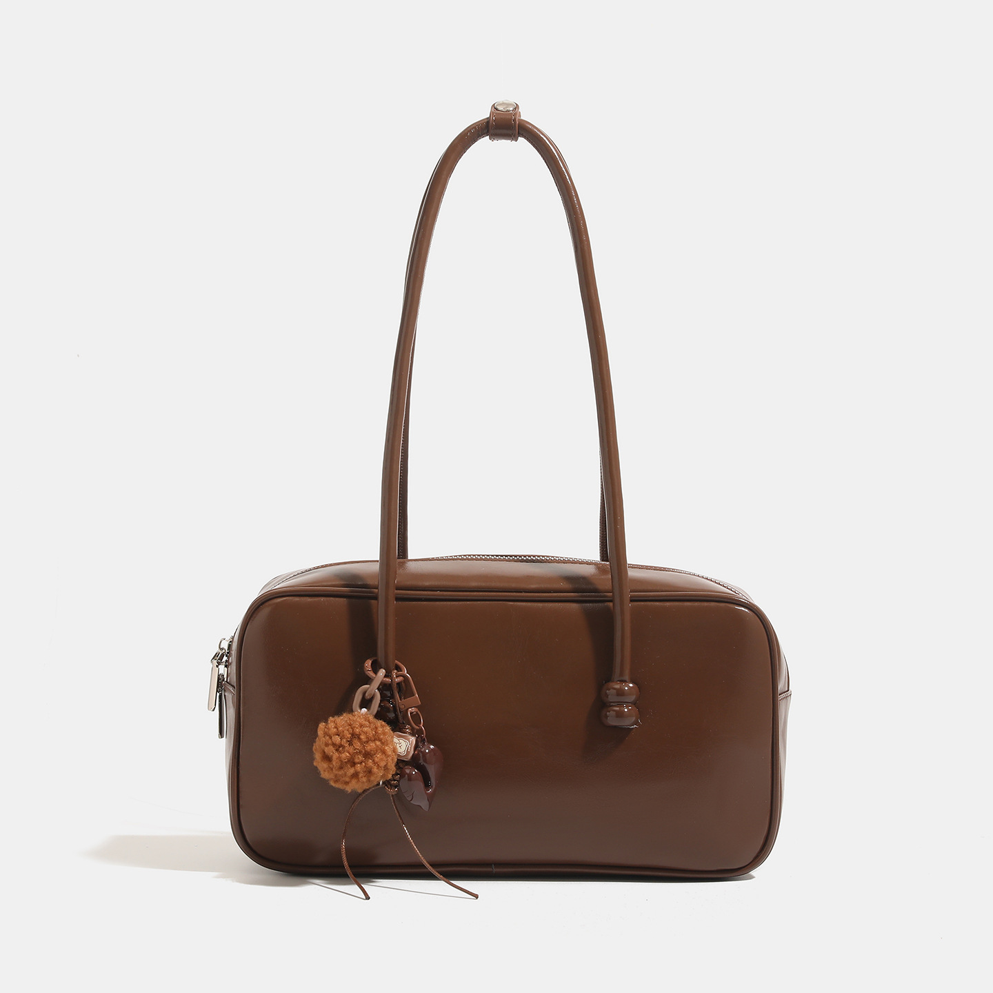 2025新款女包复古油蜡皮包包女新款跨境 单肩腋下包手提波士顿包