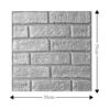 Three dimensional sticker on wall, self-adhesive wallpapers, foam brick, 3D