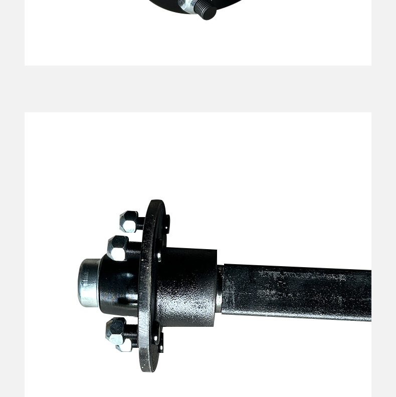 Factory Direct Sales Practical Axle Snack Cart Cold Drink Cart Axle Assembly Size Can Be Customized Small Trailer Rv Axle