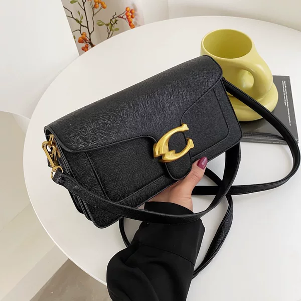 Wholesale women's bags 2026 early autumn new fashion caviar small square crossbody bag cross-border handbags