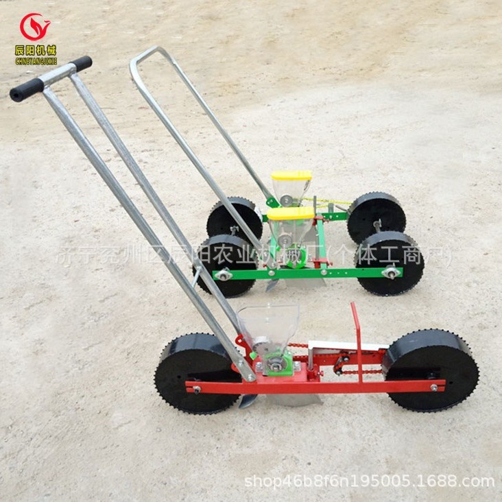手推式谷子高梁蔬菜多功能精播机农用小颗粒种子专用机效果好