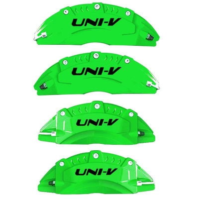 Changan Uni-V Caliper Covers, Aluminum: Brake caliper cover - changan-univ-15t-set-of-4-green