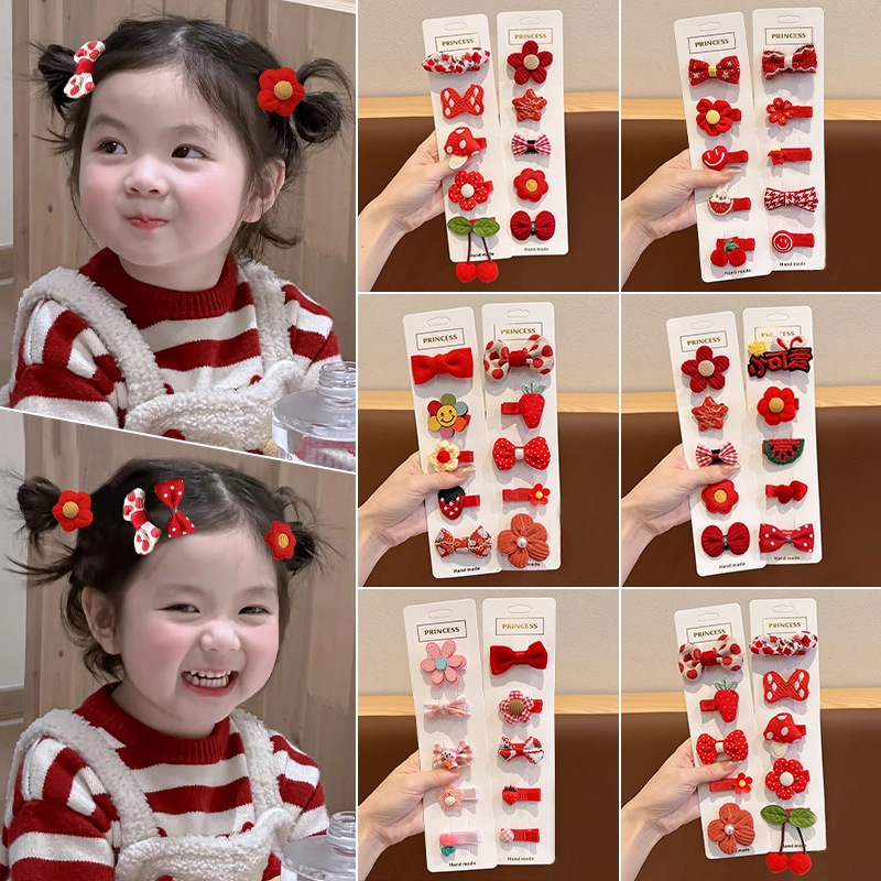 宝宝发饰碎发夹子超萌头饰安全汗毛夹可爱卡通发饰小女孩发夹发卡|undefined