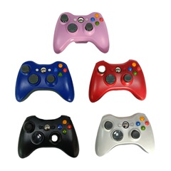 メーカー直販xbox 360無線bluetoothゲームハンドルのダブル振動は緑の箱または赤の箱の包装を持っています。