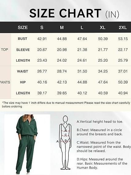 Dames casual set met longsleeve half-zip trui en joggingbroek_voghion.com