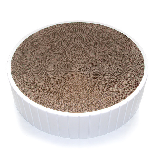 Bowl-shaped cat scratching board, cat nest, extra-large cat scratching basin, corrugated paper cat paw board, round cat toy supplies wholesale