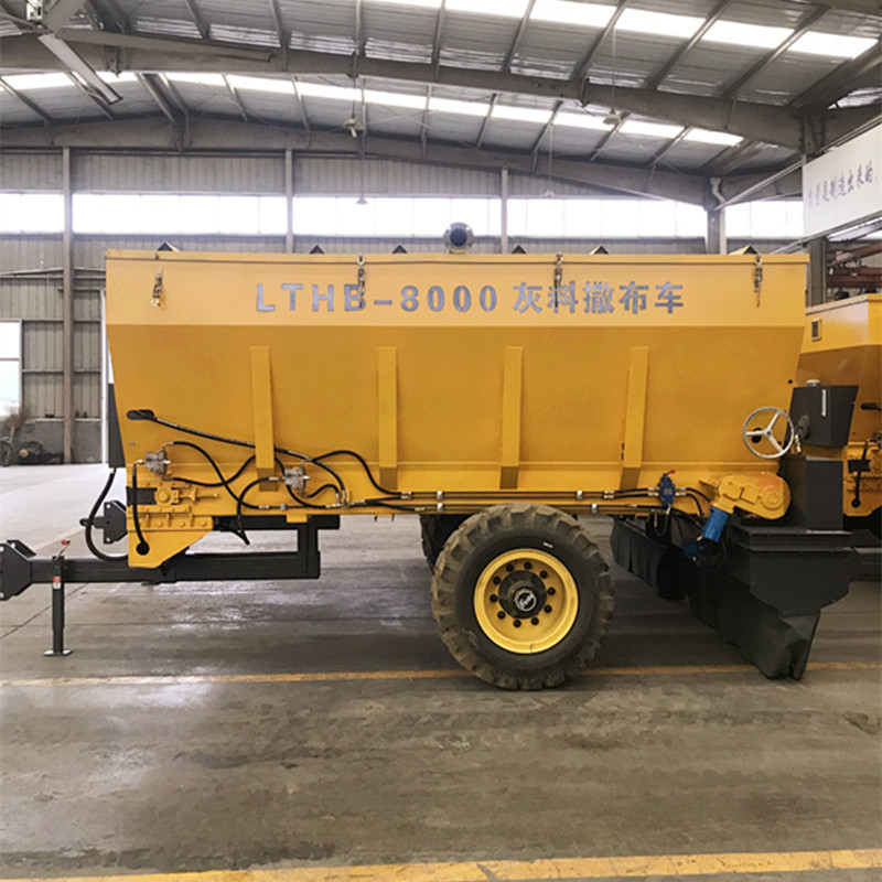 道路修筑灰料撒布车  消解灰撒灰机  粉料晃筛撒布